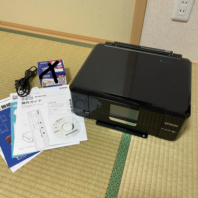 epson ep-807ab エプソン　プリンター　ブラック