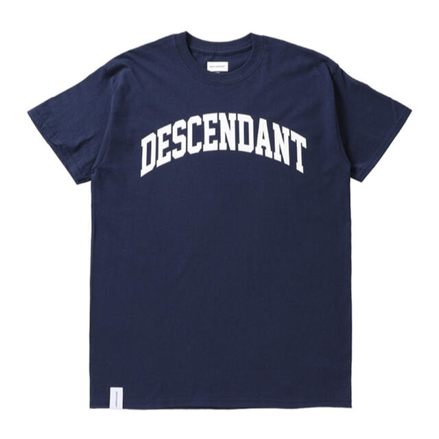 トップスDESCENDANT ディセンダント TEAMS TEE 紺M 新品未使用