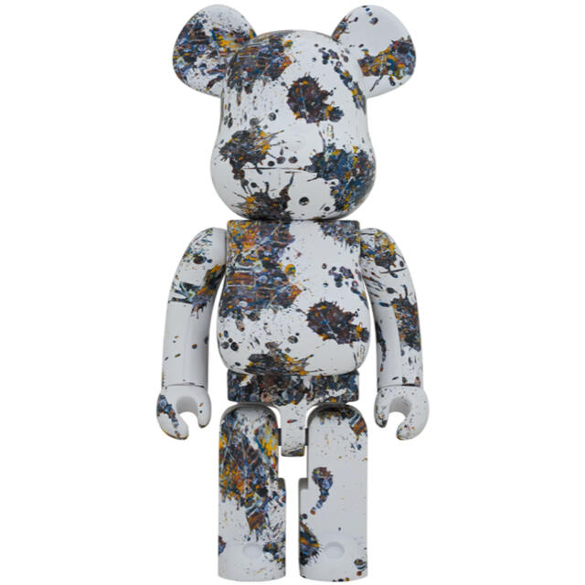 MEDICOM TOY(メディコムトイ)のBE@RBRICK Jackson Pollock Studio1000％ エンタメ/ホビーのおもちゃ/ぬいぐるみ(キャラクターグッズ)の商品写真