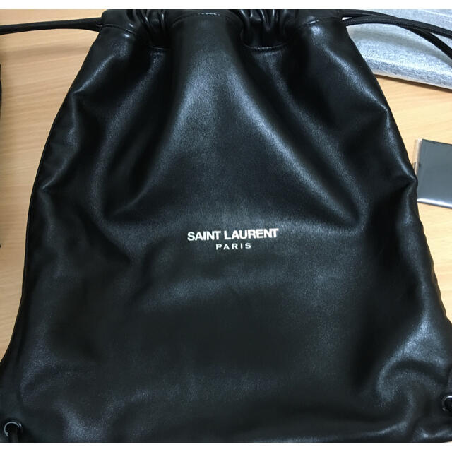 美品 Saint Laurent サンローラン テディ バックパック - バッグパック/リュック 美品 Saint Laurent サンローラン テディ バックパック - バッグパック/リュック