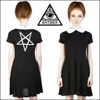 ユニフ(UNIF)のDisturbia✞ウェンズデーワンピ(ミニワンピース)