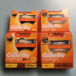 ジレ(gilet)の送料0円‼️新品Gilletteジレットフュージョン5替刃(カミソリ)