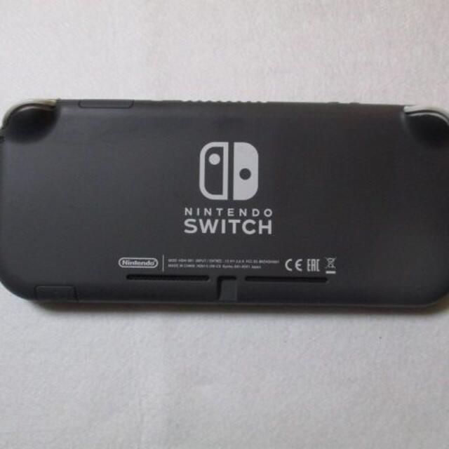 任天堂(ニンテンドウ)の【送料無料】Nintendo Switch Lite／本体／グレー【おまけ付き】 エンタメ/ホビーのゲームソフト/ゲーム機本体(携帯用ゲーム機本体)の商品写真