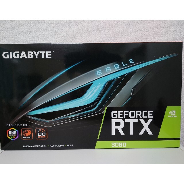 GeForce RTX 3080 EAGLE OCスマホ/家電/カメラ