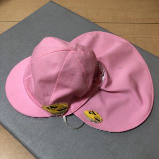 KiRinGi キリンジ　体操帽子　ピンク　白　帽子　保育園　幼稚園(帽子)
