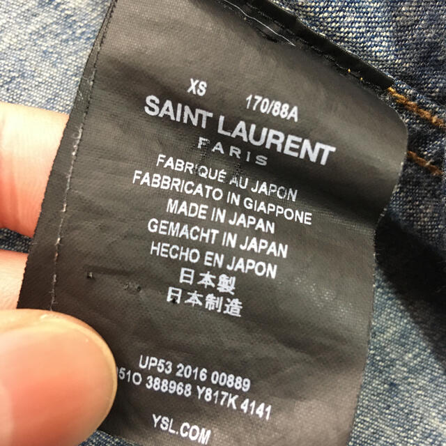 Saint Laurent(サンローラン)のサンローラン　デニムシャツ メンズのトップス(シャツ)の商品写真