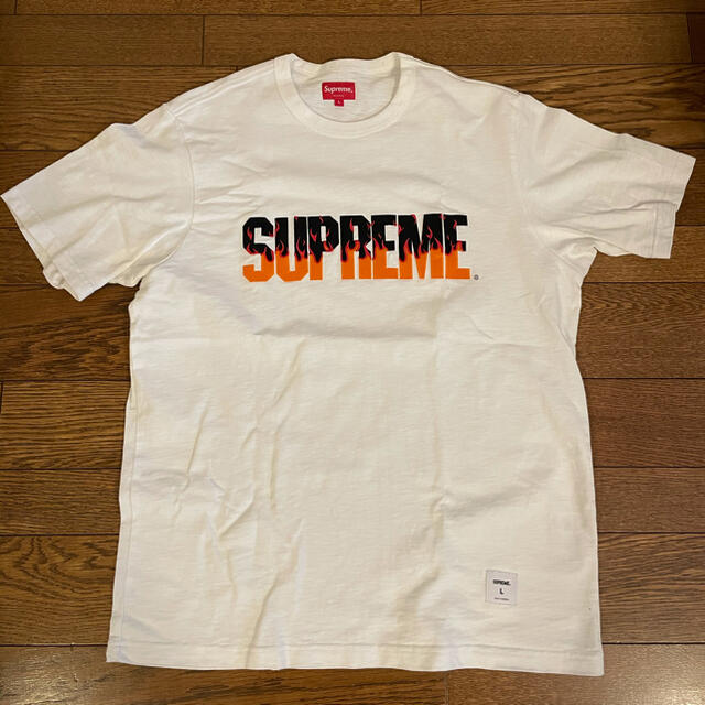 Supreme 19AW Flame S/S tee Lサイズ