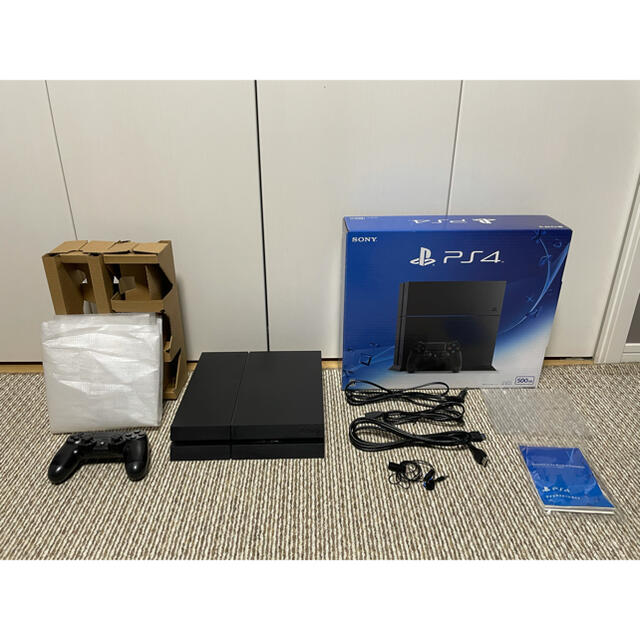 PlayStation4(プレイステーション4)のSONY PlayStation4 本体 CUH-1200AB01 エンタメ/ホビーのゲームソフト/ゲーム機本体(家庭用ゲーム機本体)の商品写真