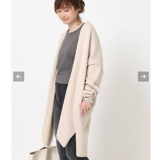 Twins cotton ショートガウン ナチュラル Twins cotton ショートガウン ナチュラル