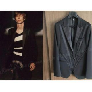 ディオールオム(DIOR HOMME)のDiorHomme 04ss strip期 ディオールオム ビーズライディングジ(テーラードジャケット)