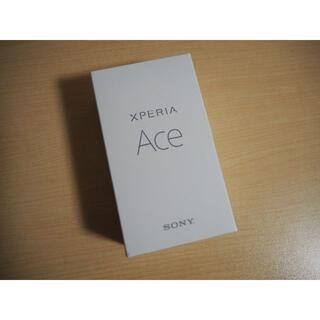 エクスペリア(Xperia)のXperia Ace ホワイト SIMフリー 【新品】(スマートフォン本体)