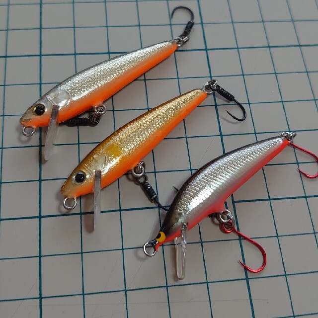 チップミノー、SKミノー ウッドミノー ルアー 渓流用の通販 by チップミノー、SKミノー ウッドミノー ルアー 渓流用の通販 by