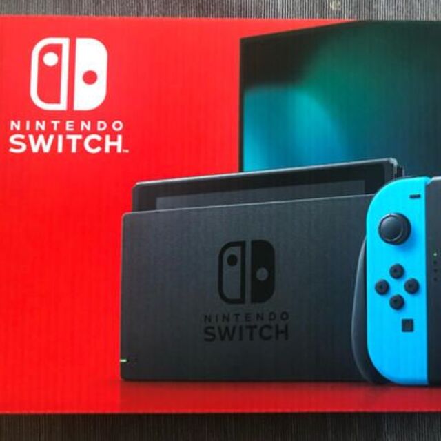 新品/取寄せ  本体　ネオンブルー　どうぶつの森付き　値下げ中 Switch Nintendo 家庭用ゲーム本体