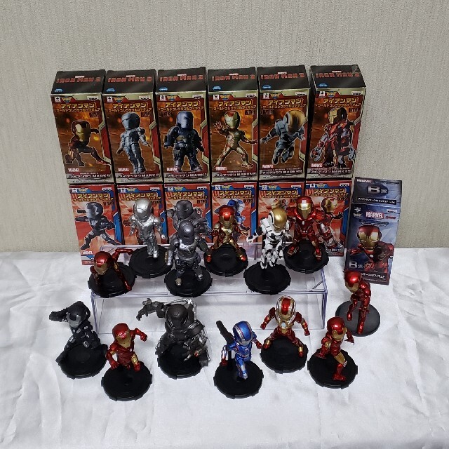アイアンマン ワールドコレクタブル フィギュア 一番くじ マーベル