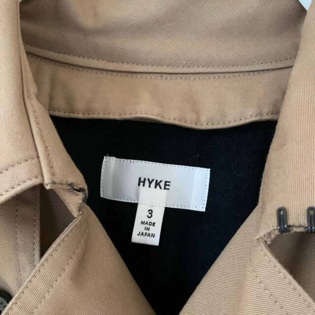 HYKE(ハイク)のHYKEトレンチコート『サイズ3』 レディースのジャケット/アウター(トレンチコート)の商品写真