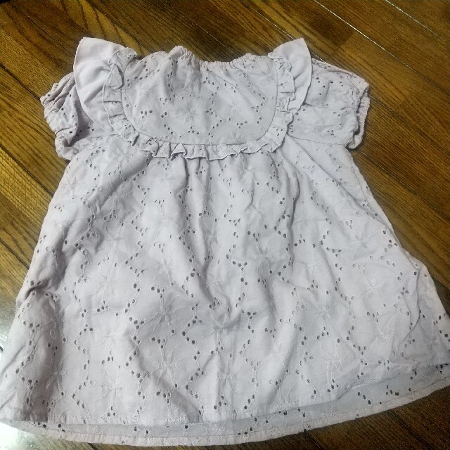 しまむら(シマムラ)のjuo チュニック シャツ キッズ/ベビー/マタニティのキッズ服女の子用(90cm~)(Tシャツ/カットソー)の商品写真