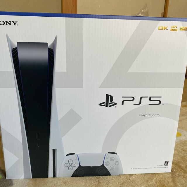 PlayStation(プレイステーション)のプレイステーション5 PlayStation5 ps5 プレステ5 通常版本体 エンタメ/ホビーのゲームソフト/ゲーム機本体(家庭用ゲーム機本体)の商品写真