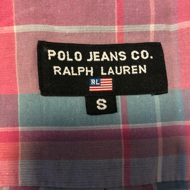 POLO RALPH LAUREN(ポロラルフローレン)のラルフローレン　半袖チェックシャツ　再値下げ レディースのトップス(シャツ/ブラウス(半袖/袖なし))の商品写真