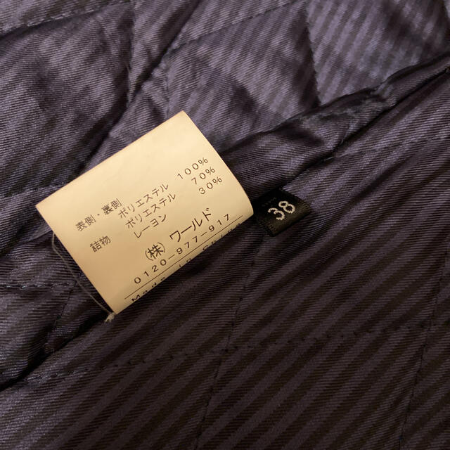 INDIVI(インディヴィ)の専用　トレンチコート　取り外し可能ライナー付き　濃紺 レディースのジャケット/アウター(トレンチコート)の商品写真