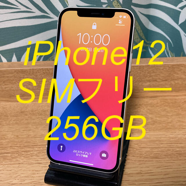 iPhone12 SIMフリー　256GB バッテリー100%