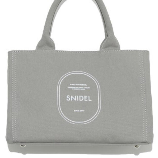 SNIDEL(スナイデル)のスナイデル♡キャンパスエコバッグ レディースのバッグ(トートバッグ)の商品写真