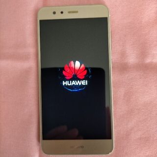 ファーウェイ(HUAWEI)のHUAWEI P10 lite Gold Sim フリー　　メッシ様占有(スマートフォン本体)