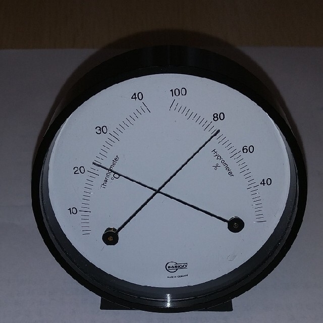 BARIGO(バリゴ)のバリゴ 温湿度計 ブラック  メンズの時計(その他)の商品写真