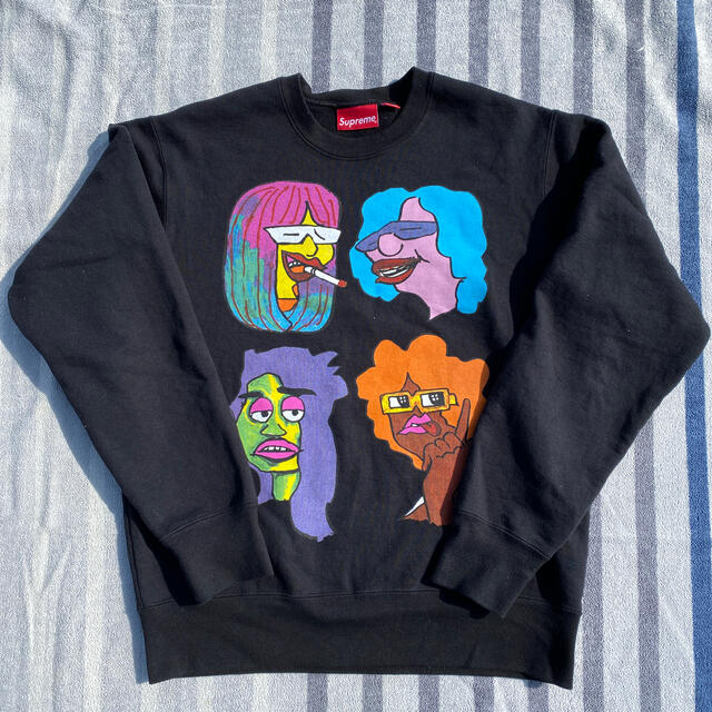 スウェットGonz Heads Crewneck ゴンズ M 黒