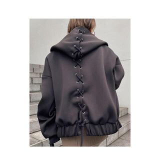 アメリヴィンテージ(Ameri VINTAGE)のAmeri BACK LACE UP PARKA 新品(パーカー)