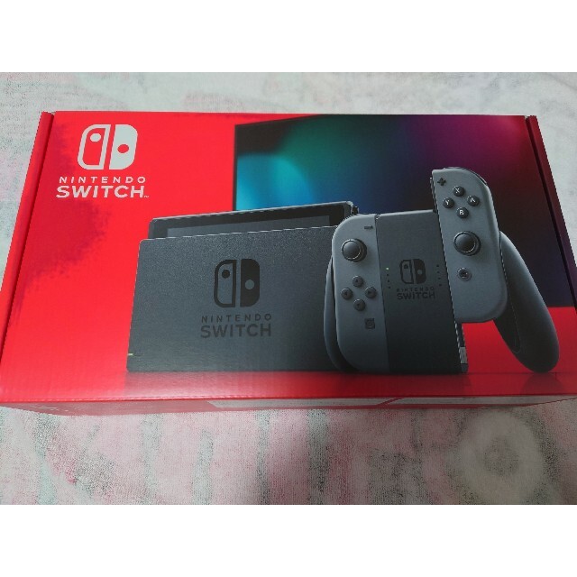 Nintendo Switch(ニンテンドースイッチ)の新型Nintendo Switch Joy-Con(L)/(R) グレー エンタメ/ホビーのゲームソフト/ゲーム機本体(家庭用ゲーム機本体)の商品写真