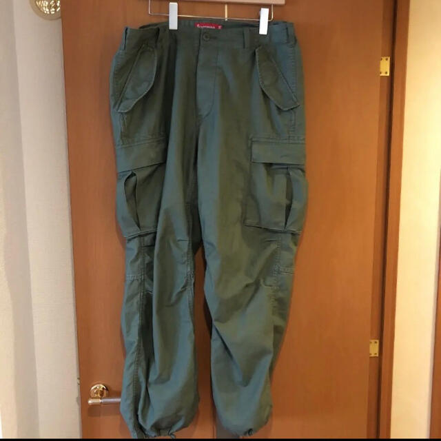 大阪人気商品 supreme Cargo pant olive 34 ワークパンツ/カーゴパンツ