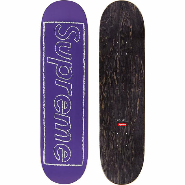 Supreme(シュプリーム)のKAWS Chalk Logo Skateboard シュプリームsupreme スポーツ/アウトドアのスポーツ/アウトドア その他(スケートボード)の商品写真
