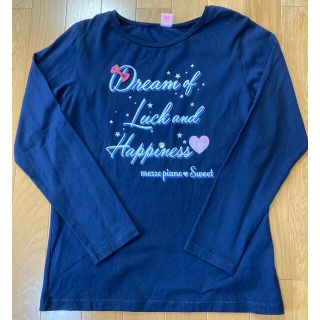 メゾピアノジュニア(mezzo piano junior)のメゾピアノジュニア　長袖Tシャツ　160センチ(Tシャツ/カットソー)