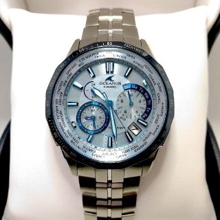 カシオ(CASIO)のCASIO　OCEANUS　Manta　OCW-S1400P　500本限定モデル(腕時計(アナログ))