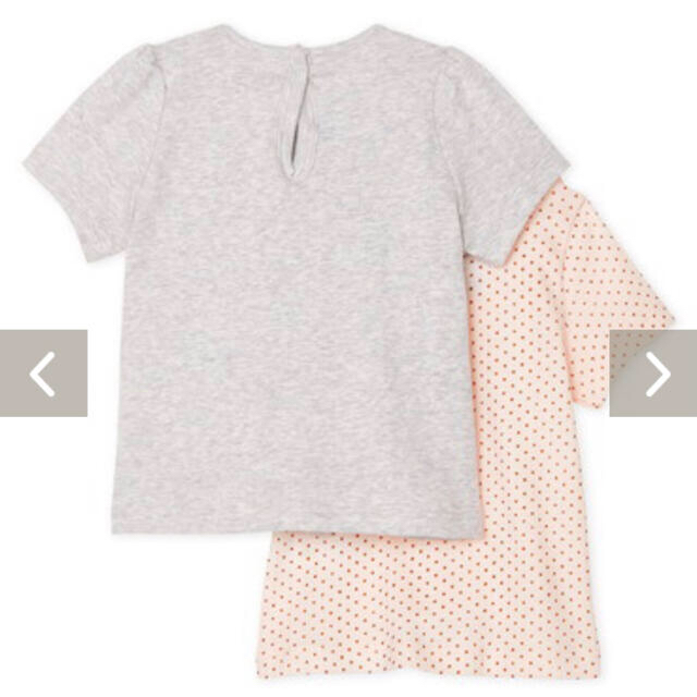 PETIT BATEAU(プチバトー)のプチバトー　半袖ティシャツ キッズ/ベビー/マタニティのベビー服(~85cm)(Ｔシャツ)の商品写真