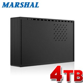 バッファロー(Buffalo)の外付け　HDD 4TB　MARSHAL MAL34000 EX3 BK(その他)