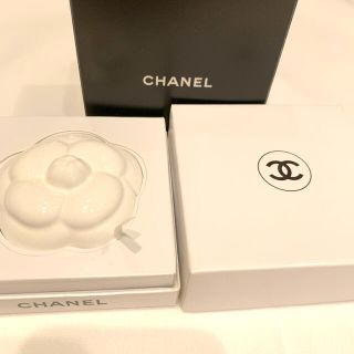 シャネル(CHANEL)のシャネル化粧品ノベルティカメリア置物(置物)