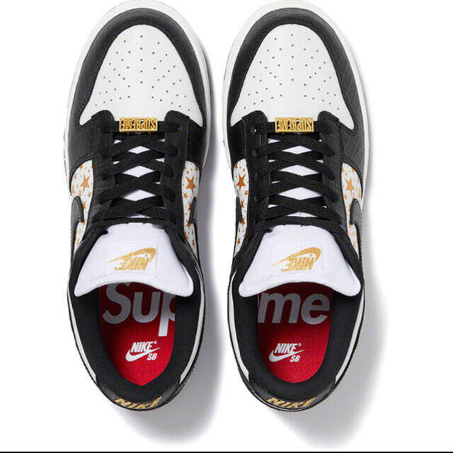 Supreme(シュプリーム)のSupreme®/Nike® SB Dunk Low black 28㎝ メンズの靴/シューズ(スニーカー)の商品写真