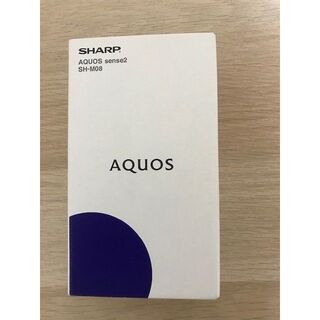 アクオス(AQUOS)のSHARP AQUOS sense2 SH-M08 ニュアンスブラック(スマートフォン本体)