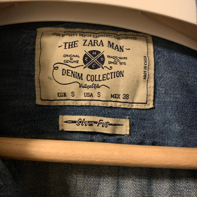 Zara Zara デニムシャツ Sサイズの通販 By Tom S Shop ザラならラクマ
