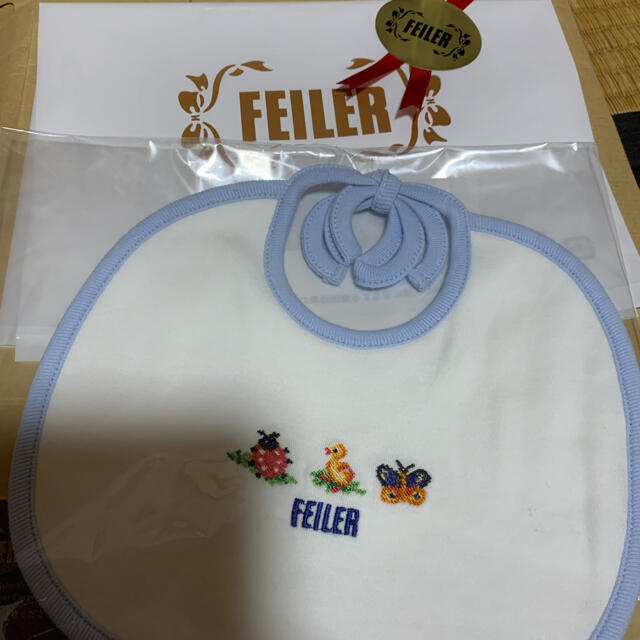 FEILER(フェイラー)のフェイラー　新品未開封　スタイ キッズ/ベビー/マタニティのこども用ファッション小物(ベビースタイ/よだれかけ)の商品写真