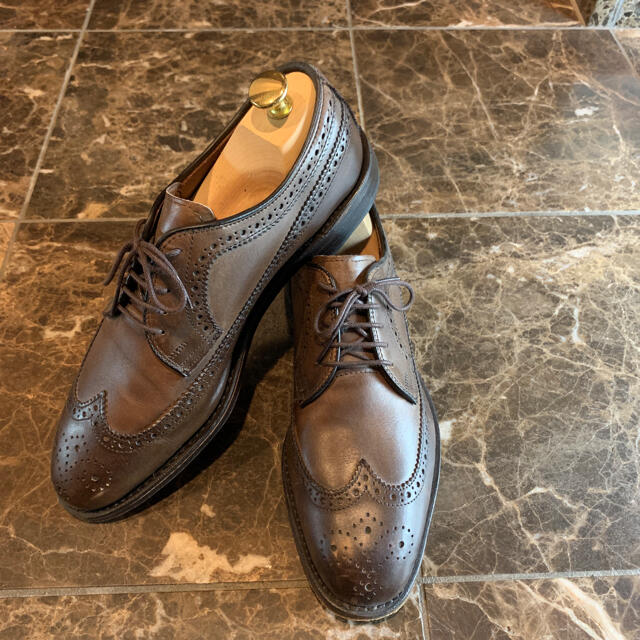 靴/シューズ超美品　ALLEN EDMONDS アレンエドモンズ ウィングチップシューズ