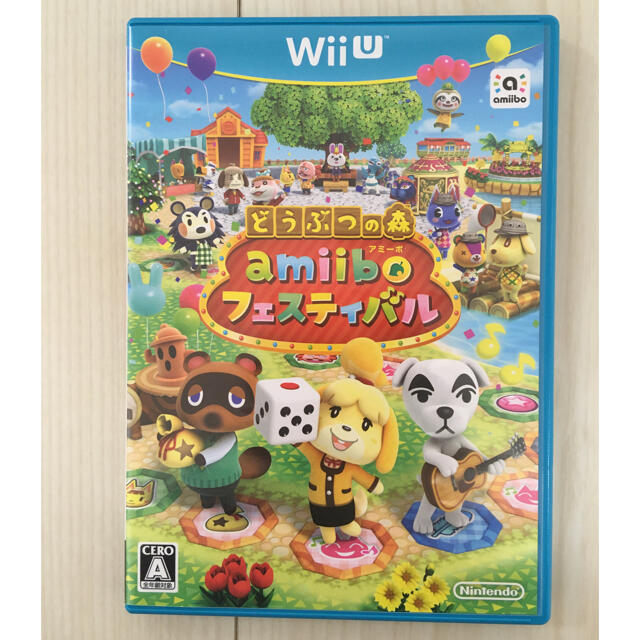 Wii U⭐️どうぶつの森amiiboフェスティバル エンタメ/ホビーのゲームソフト/ゲーム機本体(家庭用ゲームソフト)の商品写真