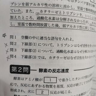 高3生物　入試生物基礎問題集　鉄緑会