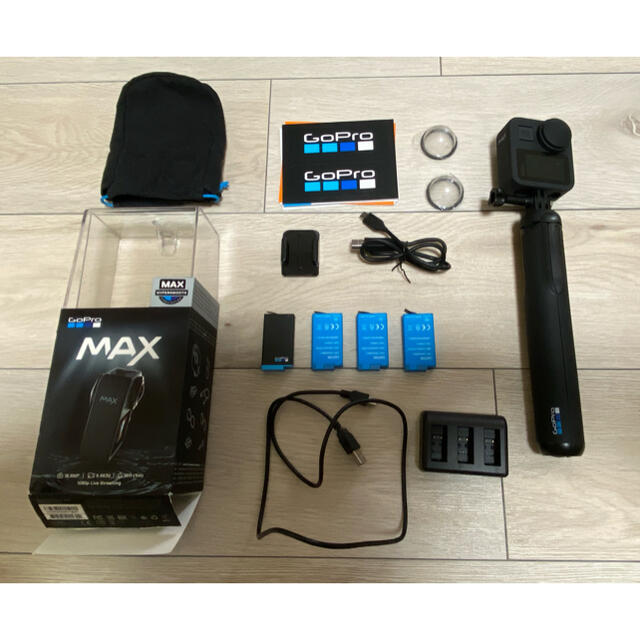 GoPro(ゴープロ)のタカシ様専用　GoPro MAX スマホ/家電/カメラのカメラ(ビデオカメラ)の商品写真