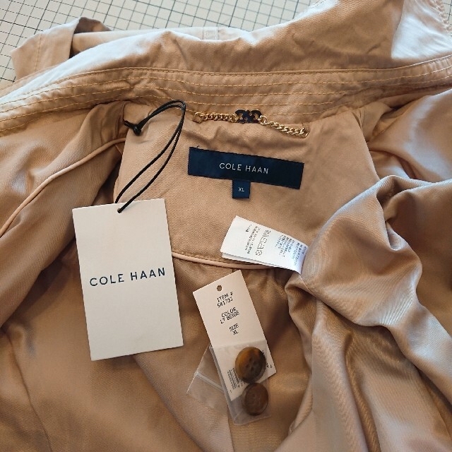 Cole Haan(コールハーン)の　COLE HAANスプリングコート XL レディースのジャケット/アウター(スプリングコート)の商品写真