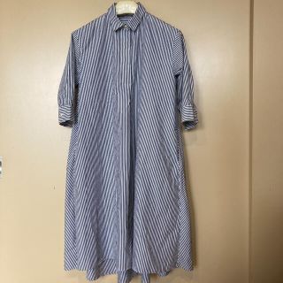 ユニクロ(UNIQLO)のユニクロ　シャツワンピース(ロングワンピース/マキシワンピース)