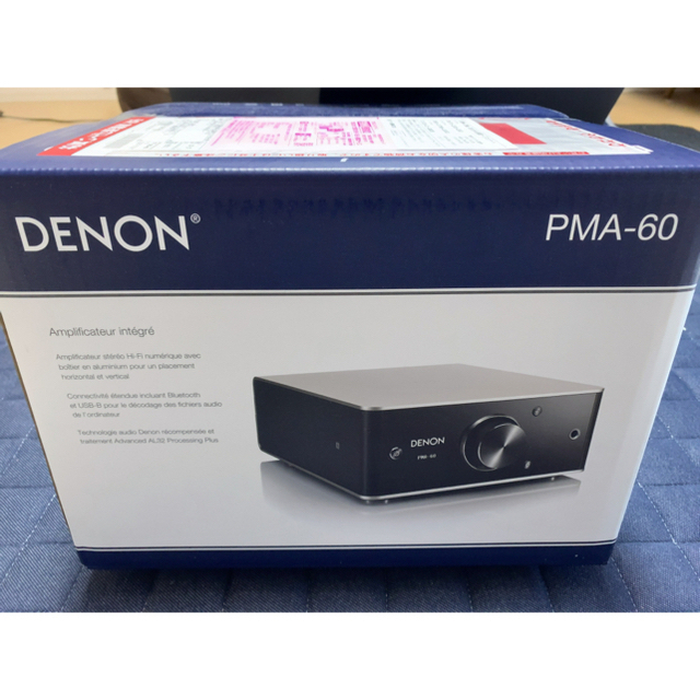 DENON(デノン)の4月購入 新品・未開封デノン PMA-60-SP  スマホ/家電/カメラのオーディオ機器(アンプ)の商品写真