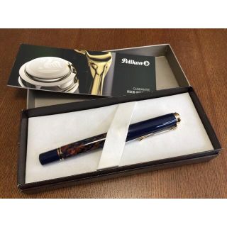 ペリカン　スーベレーン　M800　万年筆 柄  ストーンガーデン　F　細字(ペン/マーカー)