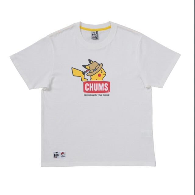 Tシャツ POKÉMON WITH YOUR CHUMS! WHTシャツ/カットソー(半袖/袖なし)